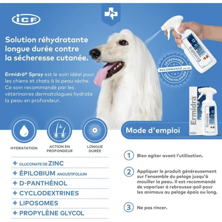 I.c.f. Ermidra Spray für trockene Haut, 300 ml