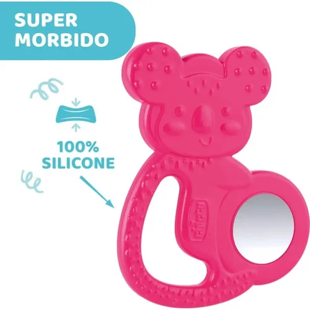 Chicco Fresh - Roze Koala-koelbijtring, vanaf 4 maanden