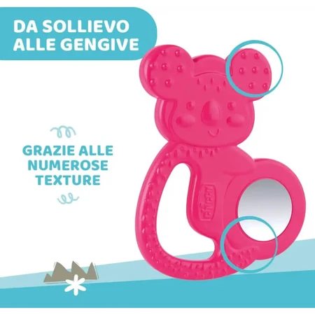 Chicco Fresh - Roze Koala-koelbijtring, vanaf 4 maanden