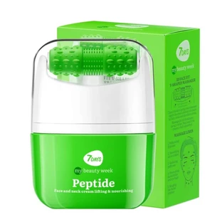 7days Peptides - Voedende en verzachtende gezichtscrème met massagetoestel, 40 ml