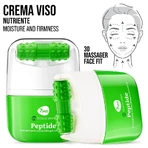 7days Peptides - Voedende en verzachtende gezichtscrème met massagetoestel, 40 ml