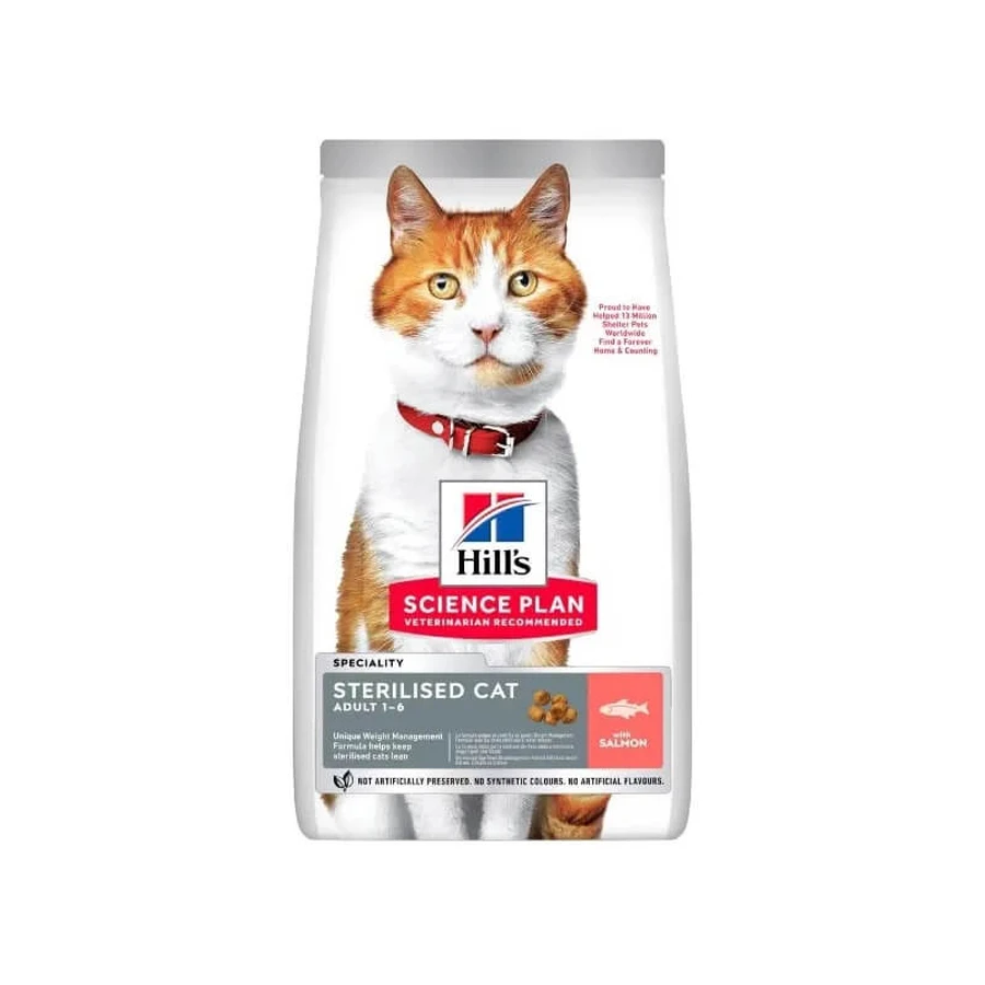 Hill's Science Plan for Adult Neutered Cats 1-6 - dry cat food, 300 g