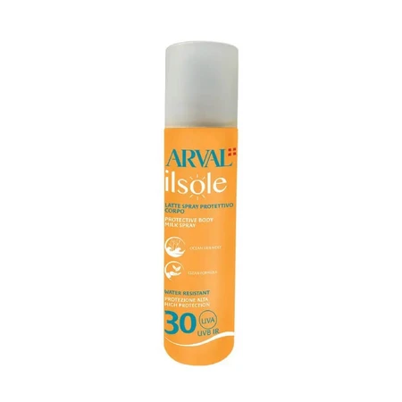 Arval SPF 30 Sunscreen Body Lotion Spray, High Protection, 200 ml
