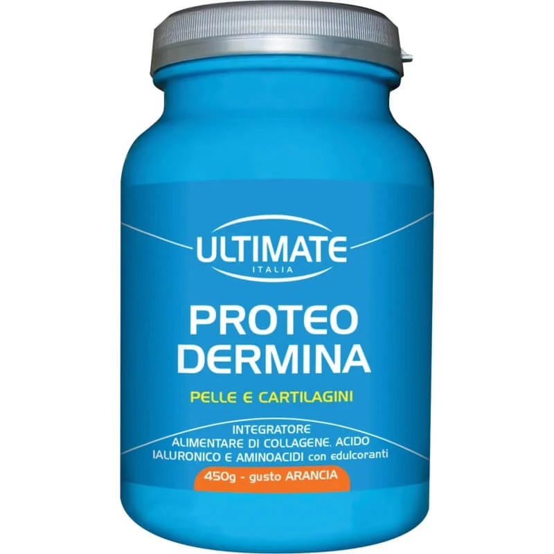 Ultimate Italia Proteo Dermina 450 g – Nahrungsergänzungsmittel für Haut und Knorpel