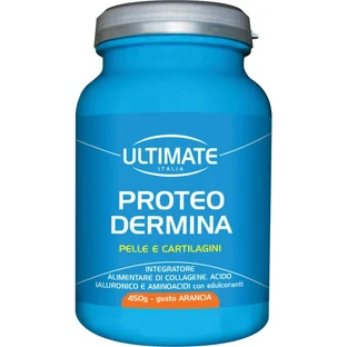 Ultimate Italia Proteo Dermina 450 g – Nahrungsergänzungsmittel für Haut und Knorpel