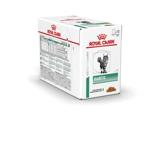 Royal Canin Diabetic - Dieetvoeding voor katten met diabetes, 12 x 85 g