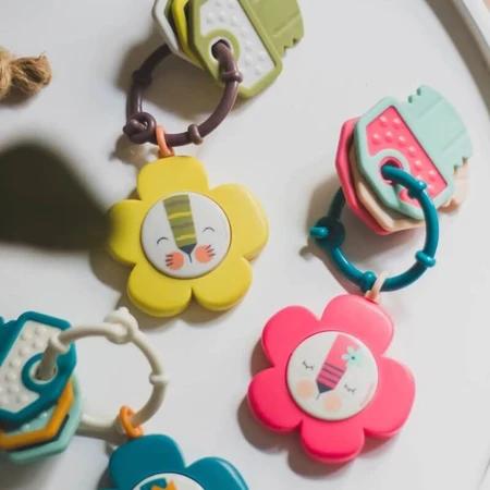 Suavinex anello dentizione musicale - rosa