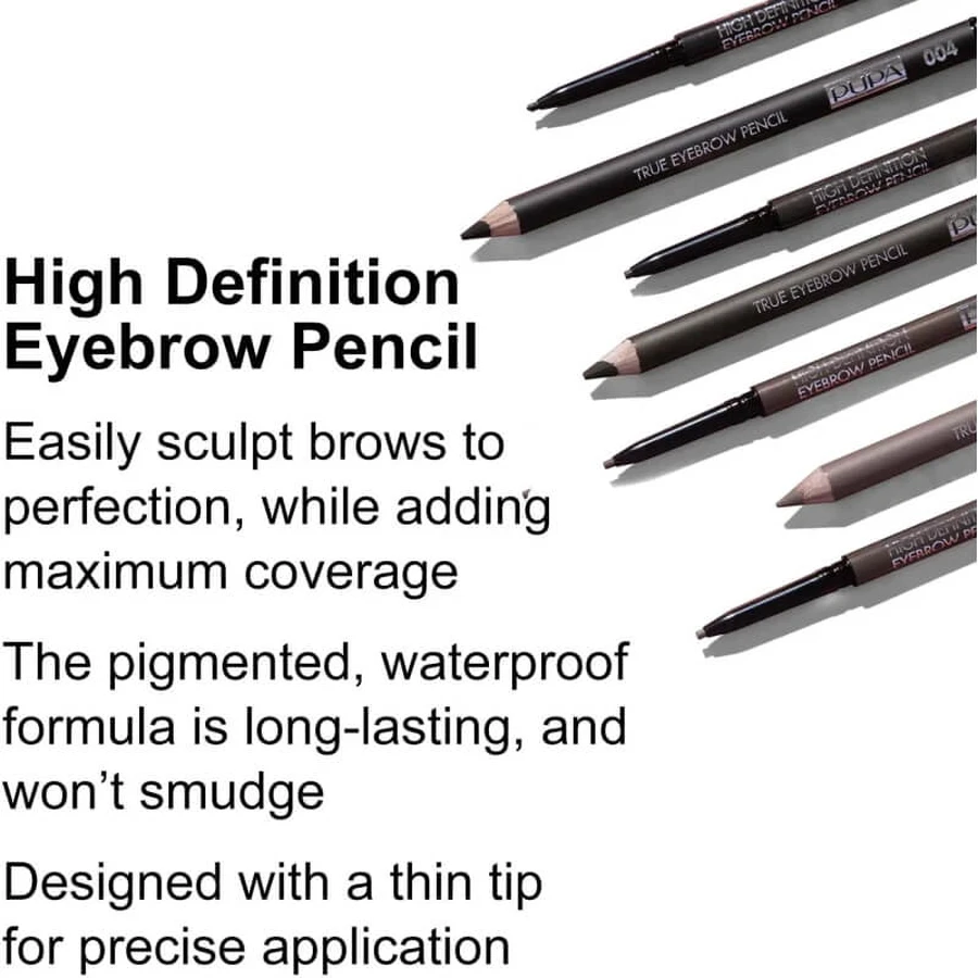 Creion pentru sprâncene Pupa High Definition - creion pentru sprâncene nr. 001 blond