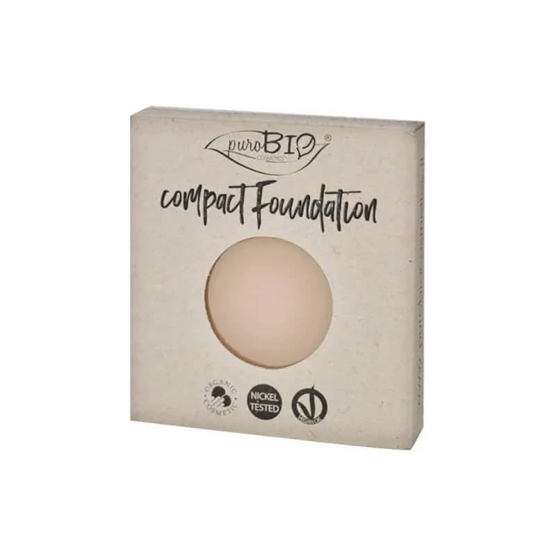 Purobio Compact Foundation – Kompakt-Foundation – Nachfüllpackung Nr. 06