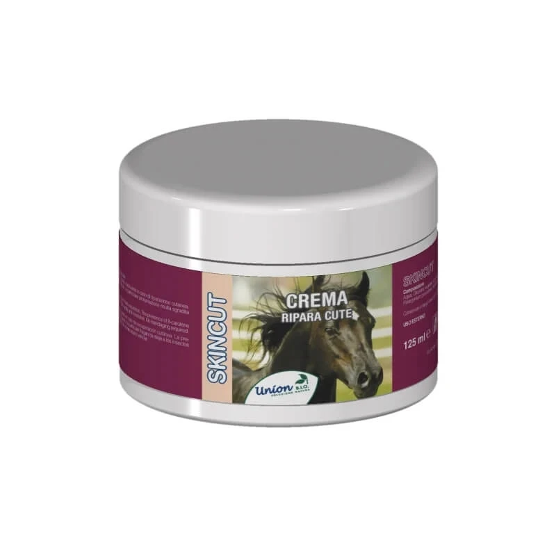 Union Bio Skincut Hautregenerationscreme – zur Vorbeugung von Keloidbildung und als Insektenschutzmittel, 125 ml