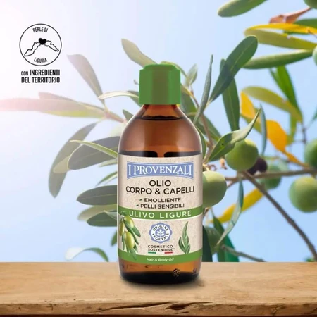 I Provenzali Ligurian Olive - Body & Hair Oil 200 ml