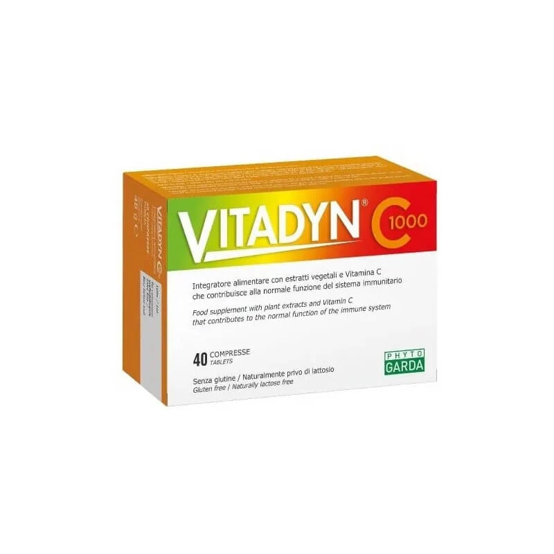 Vitadyn C 1000 – Vitamin-C-Präparat, 40 Tabletten
