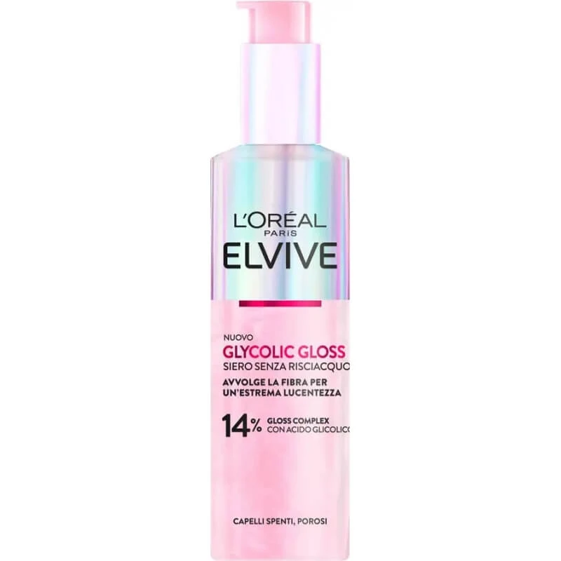 Elvive Glycolic Gloss – Leave-in-Serum für stumpfes Haar, 200 ml