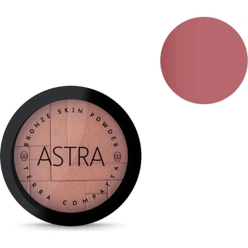 Astra Bronze Skin Powder – Kompaktes Bräunungspuder Nr. 10 Cacao