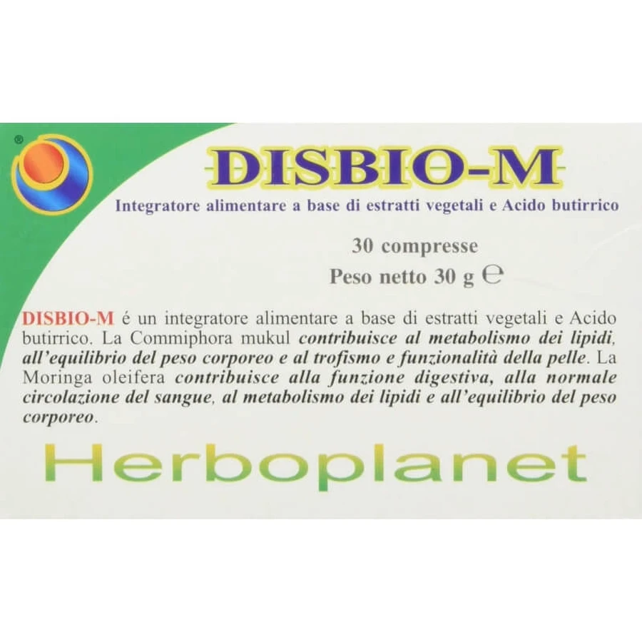 Disbio m, 30 comprimidos: complemento alimenticio para estimular el metabolismo
