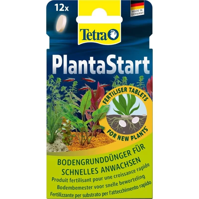 Tetra Plantastart – 12 Düngetabletten für Wasserpflanzenwurzeln