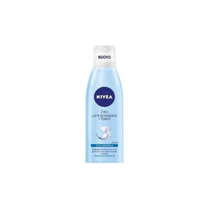 Nivea Gesichtspflegeserie – Reinigungsmilch + Gesichtswasser 200 ml
