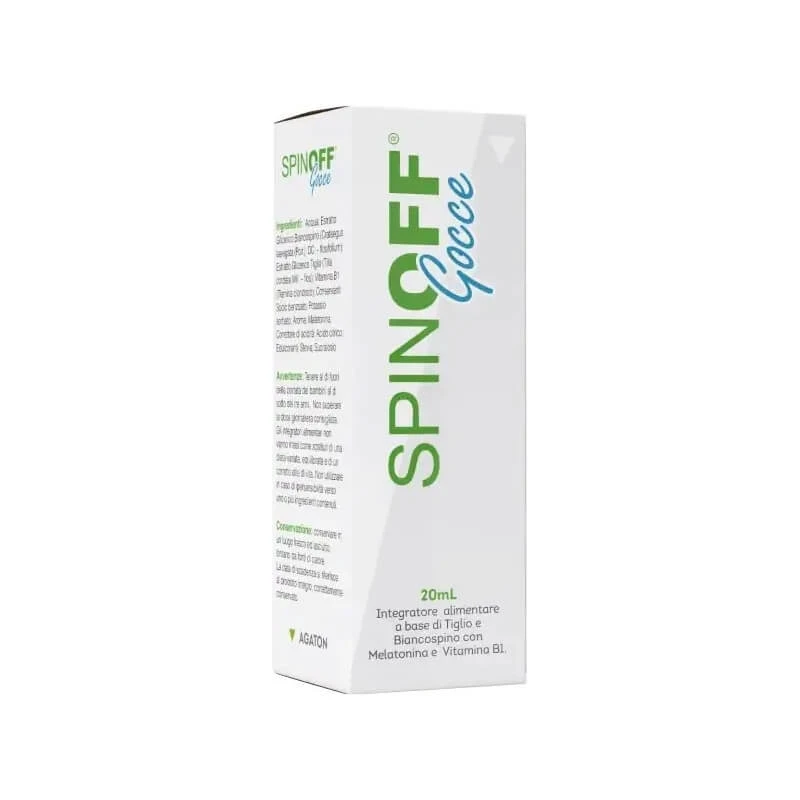 Spinoff Drops 20 ml – Nahrungsergänzungsmittel für Schlaf und Stimmung