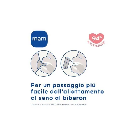 Mam Easy Start – 2 biberoane pentru nou-născuți cu tetină originală, de la 0 luni, de 130 ml și 260 ml – verde