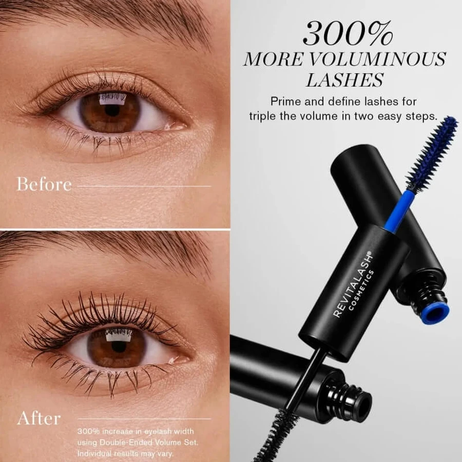 Zestaw Revitalash Double-Ended Volume – baza + tusz do rzęs: ceny i cechy