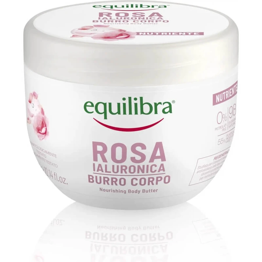 Equilibra cu acid hialuronic - unt de corp hrănitor 300 ml