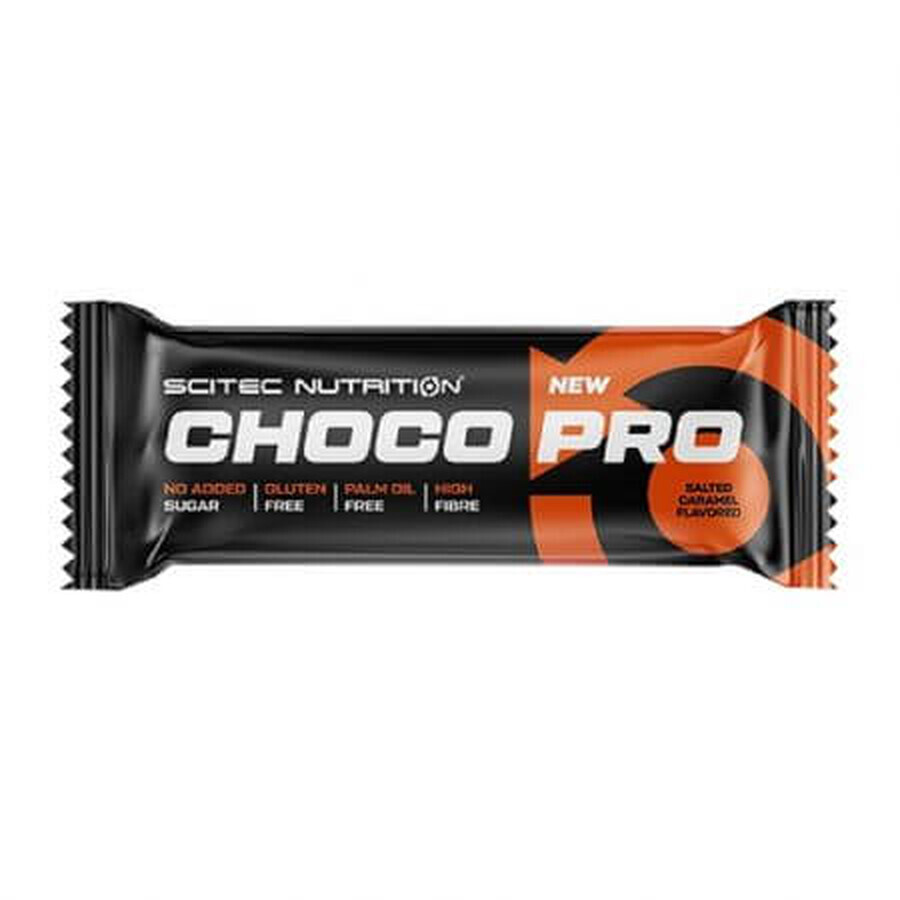 Choco Pro gesalzener Karamell-Proteinriegel, 50 g, Scitec Nutrition