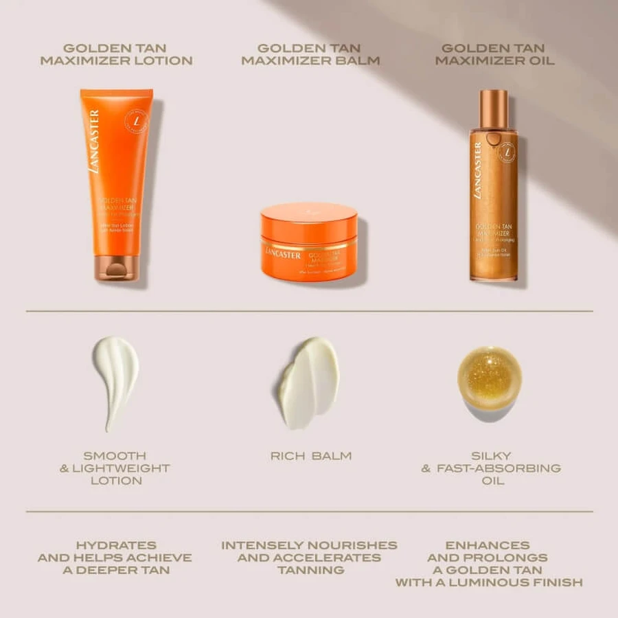 Lancaster Golden Tan Maximizer – loțiune după plajă 400 ml