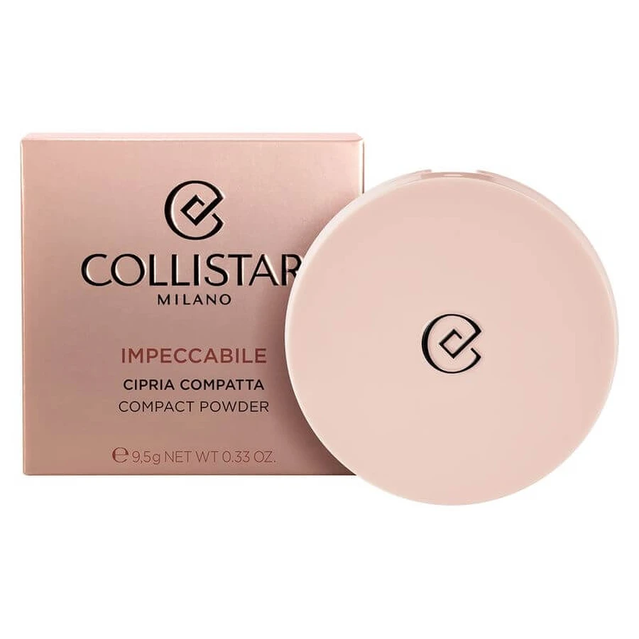 Collistar Impeccabile – pudră compactă nr. 40r warm rose