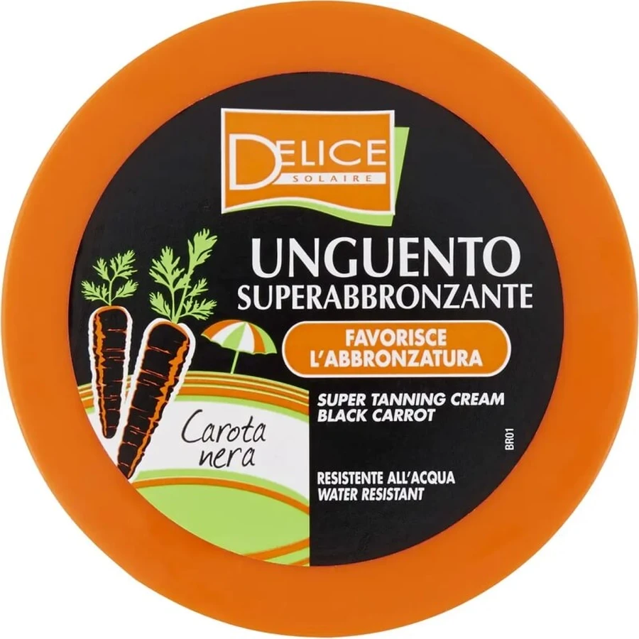 Delice Unguento superabbronzante carota nera 150 ml