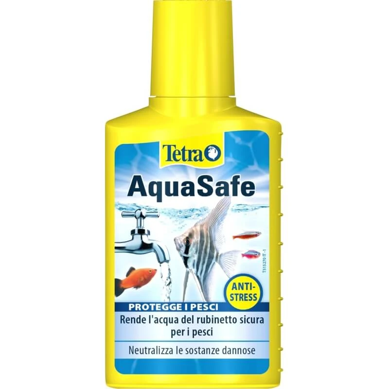 Tetra Aquasafe – Wasseraufbereiter für Süßwasseraquarien, 100 ml