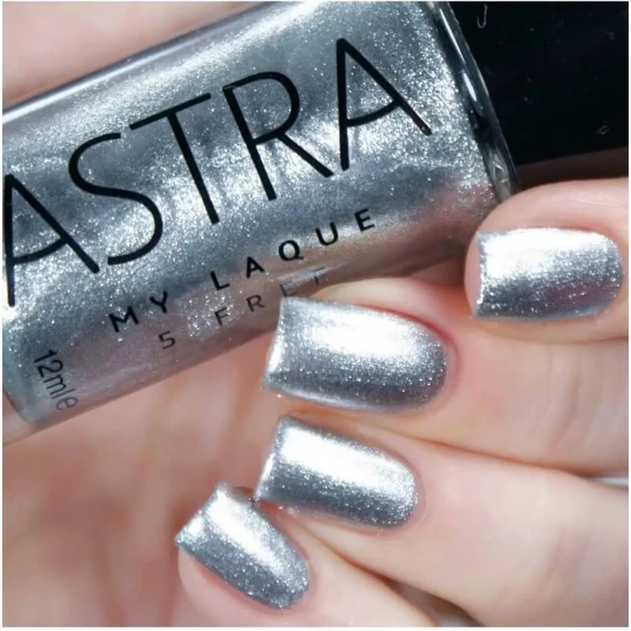 Astra My Laque 5-Free - Vernis à ongles ultra-brillant n° 39 Precious Silver