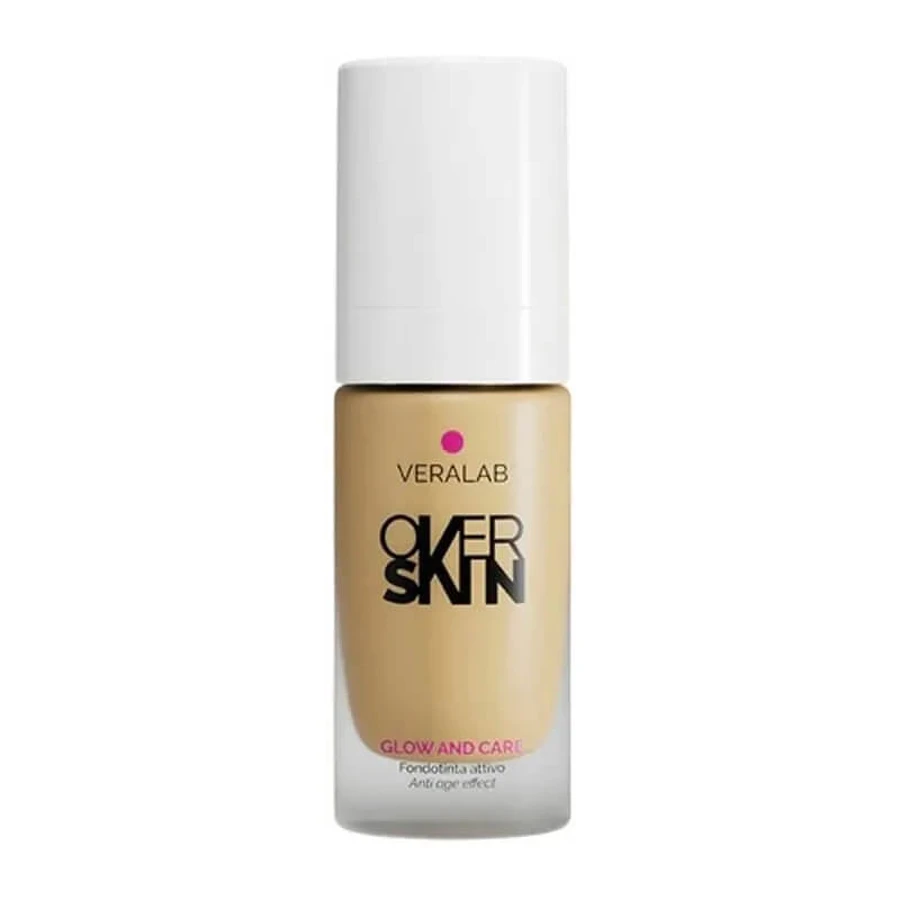Veralab Overskin Glow and Care – Aktive, strahlende und feuchtigkeitsspendende Foundation Nr. 06 Beige