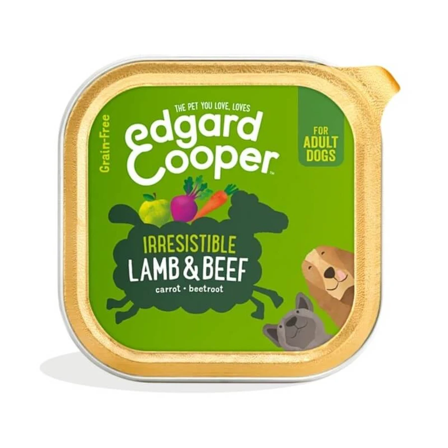 Edgard & Cooper Adult Lamb & Beef - Compleet voer voor volwassen honden, 150 g