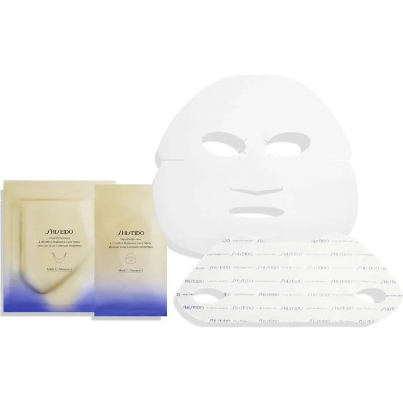 Shiseido Liftdefine Radiance Gesichtsmaske – 6 Paar Anti-Aging-Masken