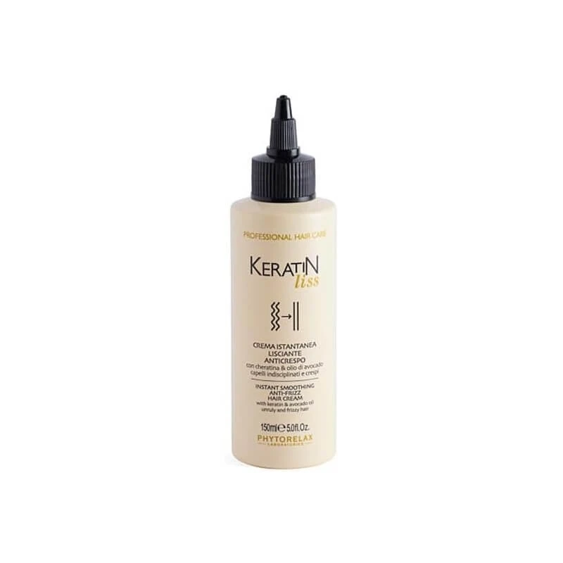 Phytorelax Keratin Liss – Sofort wirksame Anti-Frizz-Glättungscreme 150 ml