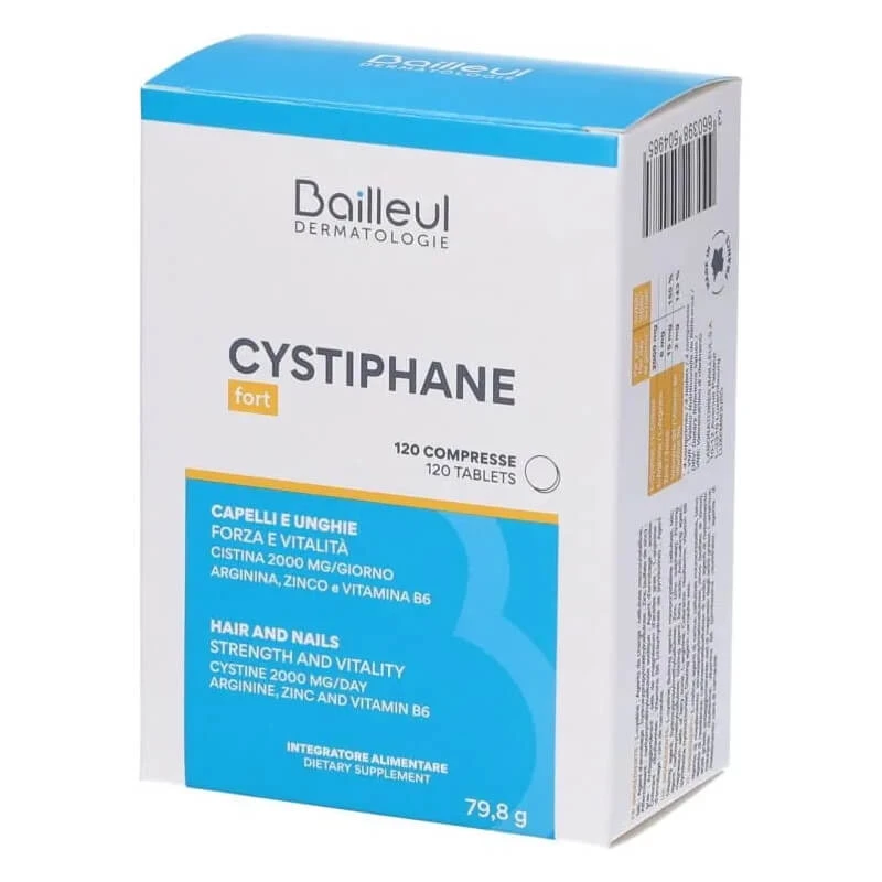 Cystiphane Fort 120 Tabletten – Nahrungsergänzungsmittel gegen Haarausfall