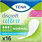 Tena Discreet Ultra – 16 wkładek o standardowej wielkości do stosowania w przypadku nietrzymania moczu: ceny i cechy
