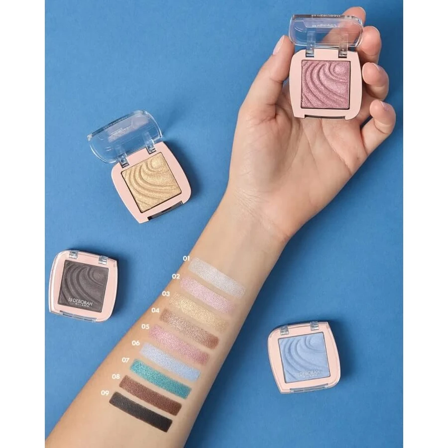 Deborah Color lovers eyeshadow - fard de pleoape nr. 08 maro închis