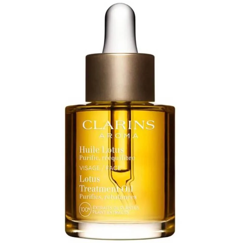 Clarins Lotus Oil – Reinigungsöl für fettige Haut, 30 ml