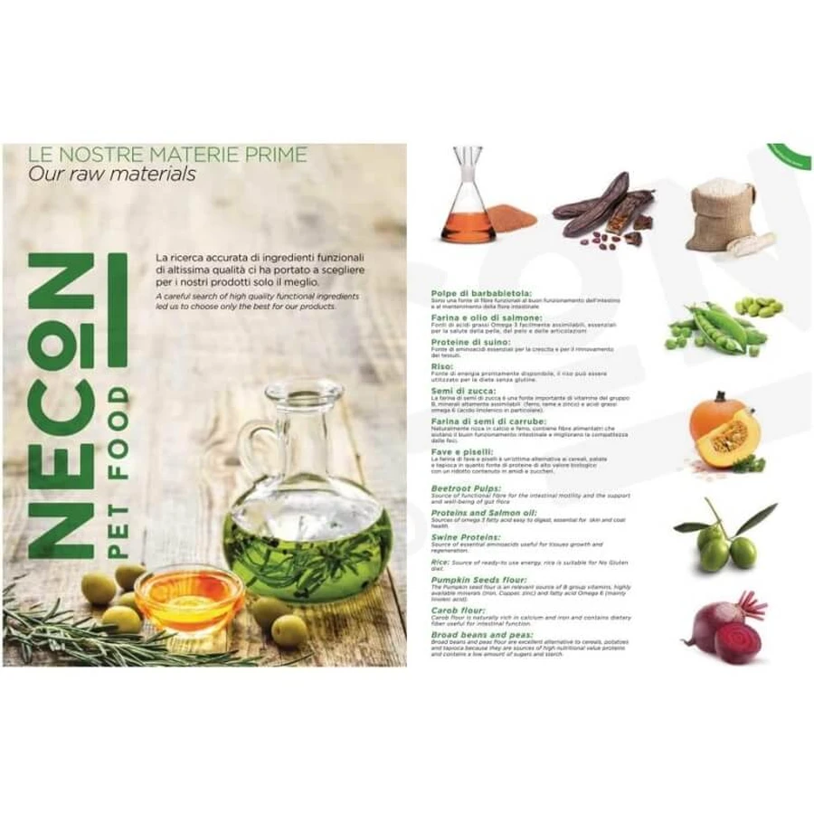 Necon Pet Food Natural Wellness Adult Mini mit Truthahn und Reis – Alleinfuttermittel für kleine erwachsene Hunde, 2 kg