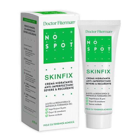 No Spot Skinfix Feuchtigkeitscreme gegen Hautunreinheiten, 50 ml, Fiterman