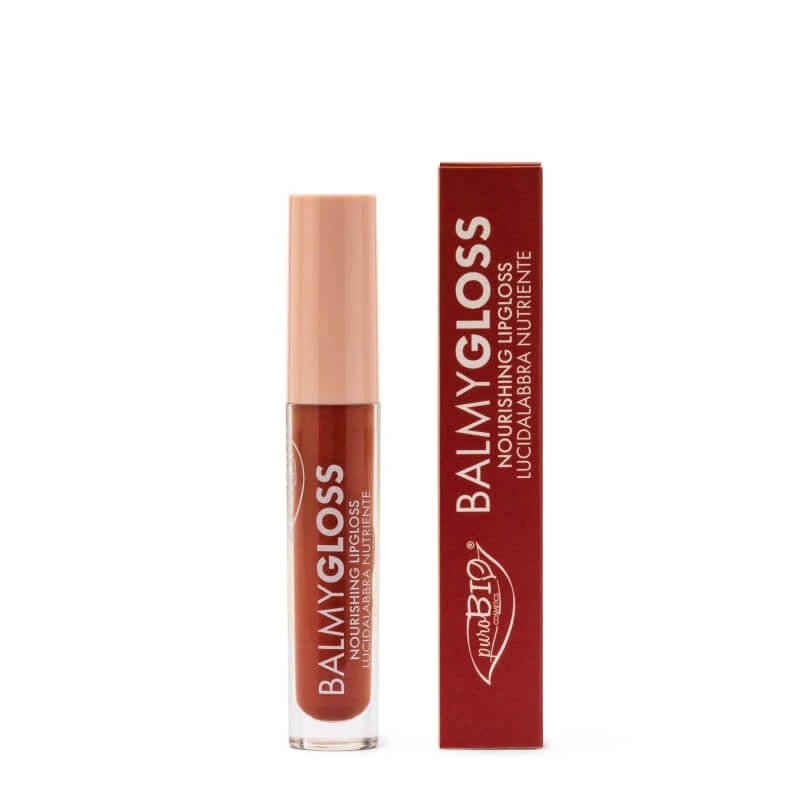 Pure Organic Balmy Gloss – Lipgloss Nr. 02 Warm Nude Shimmer