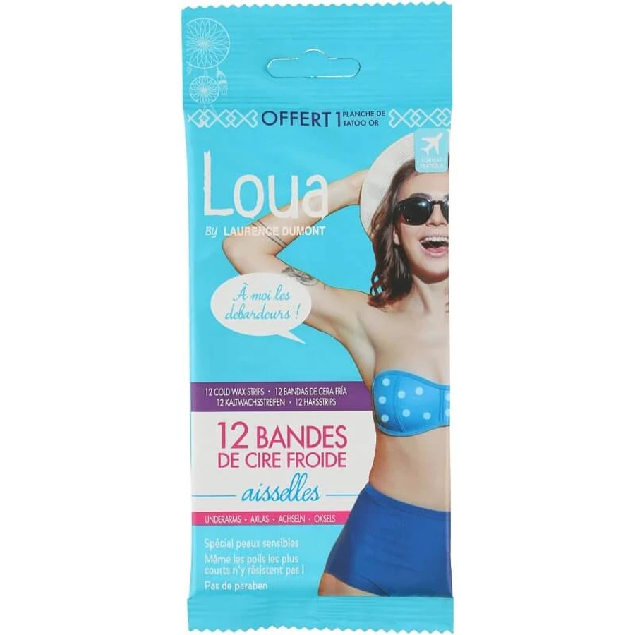 Loua 12 benzi de epilare pentru axile
