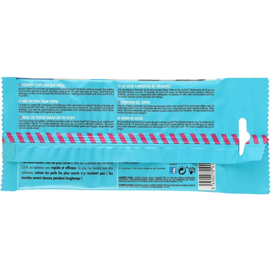 Loua 12 benzi de epilare pentru axile
