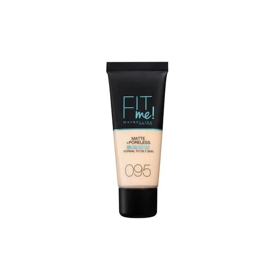 Maybelline Fit Me Matte & Poreless – podkład w płynie – nr 095 Fair Porcelain: ceny i cechy
