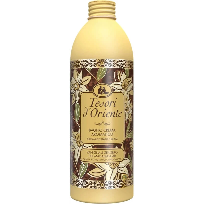 Schätze des Orients: Madagaskar-Vanille & Ingwer – Aromatische Badecreme, 500 ml
