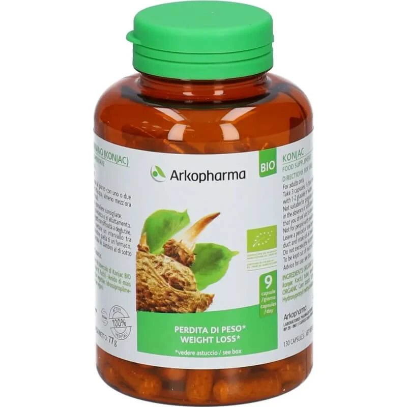 Arkocapsule Glucomannan 130 Kapseln – Nahrungsergänzungsmittel zur Gewichtsregulierung