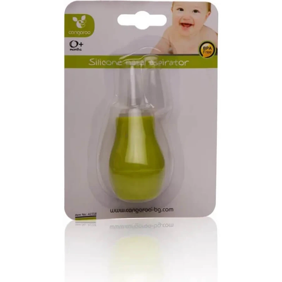 Silikonowy aspirator do nosa Cangaroo Green: ceny i cechy