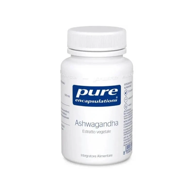Pure Encapsulations Ashwagandha 30 Kapseln – Regeneratives Nahrungsergänzungsmittel