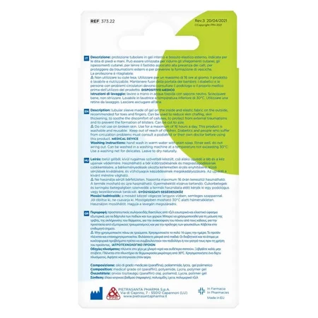Master Aid Footcare – 2 protecții tubulare – mărimea L